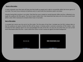  A poster for the filmI chose to create a magazine font cover featuring the film and a poster for the film. 