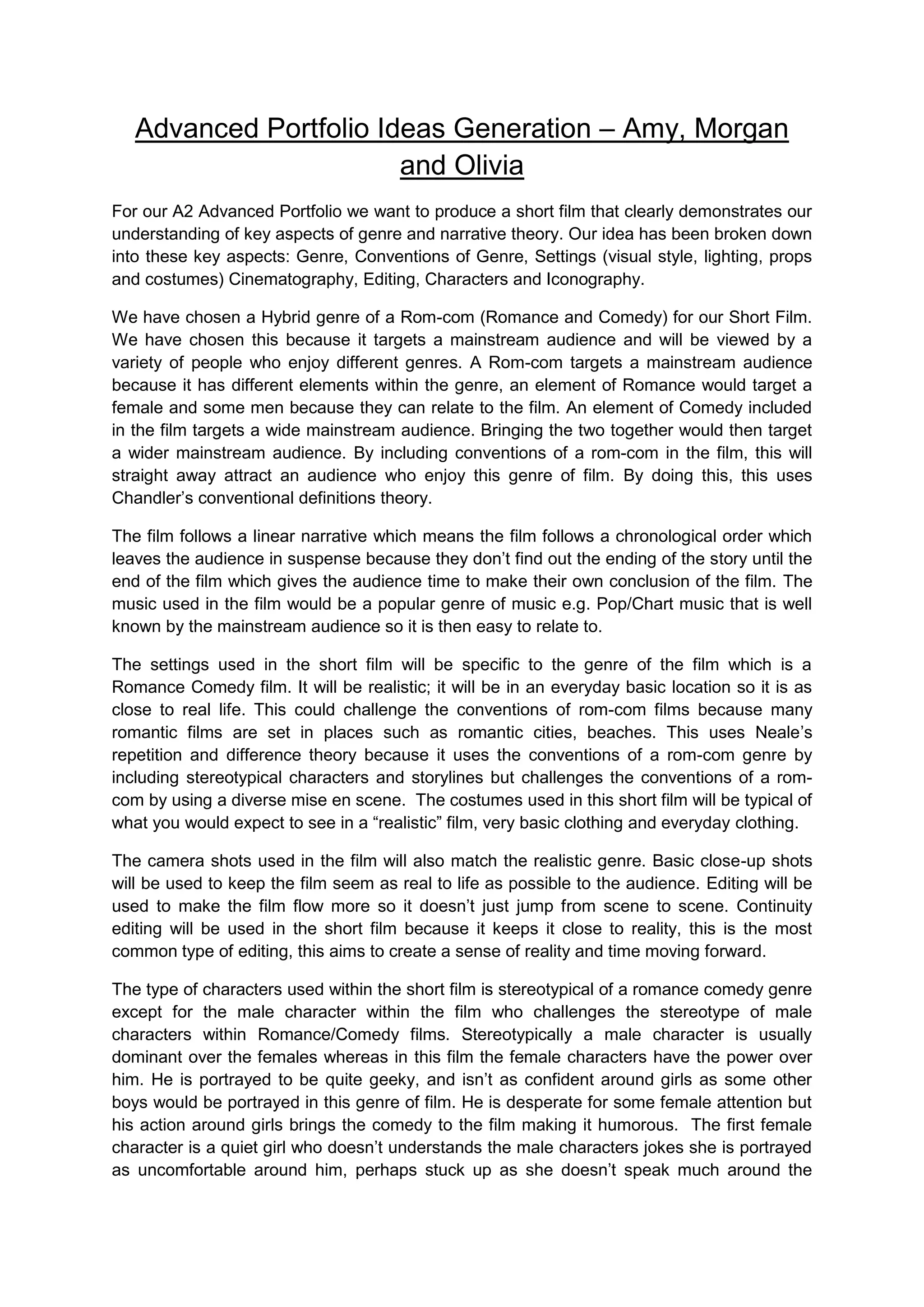 Advanced portfolio ideas generation PDF