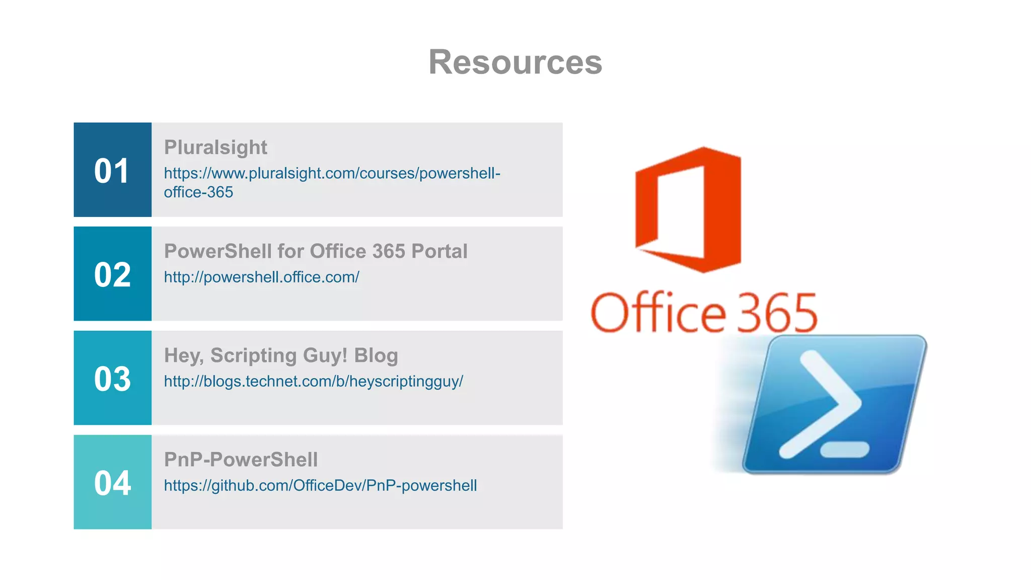 Advanced PowerShell for Office 365 | PPT
