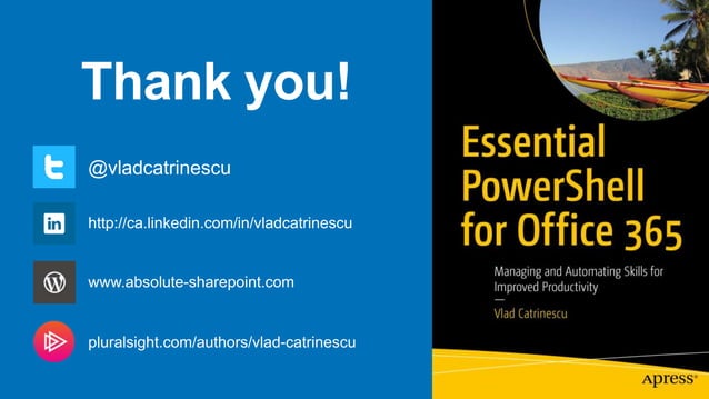 Advanced PowerShell for Office 365 | PPT