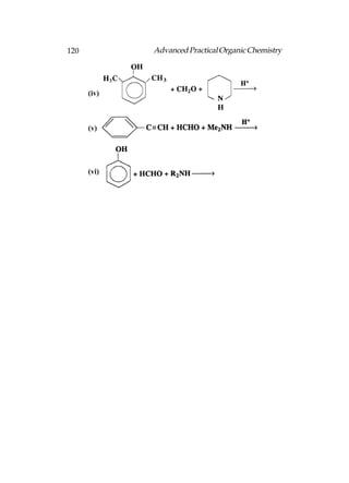 120          Advanced Practical Organic Chemistry




      (iv)



      (v)




      (vi)
 