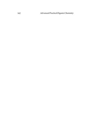 162   Advanced Practical Organic Chemistry
 