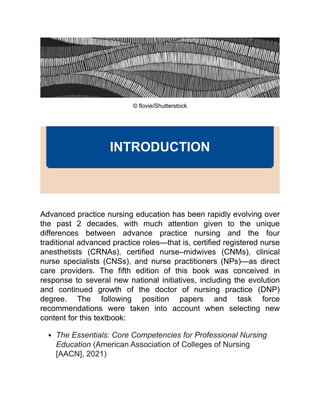 Advanced Practice Nursing Essential Knowledge for the Profession 5th ...