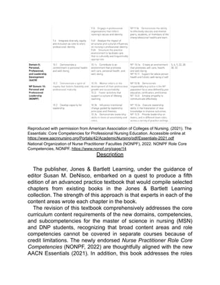 Advanced Practice Nursing Essential Knowledge for the Profession 5th ...