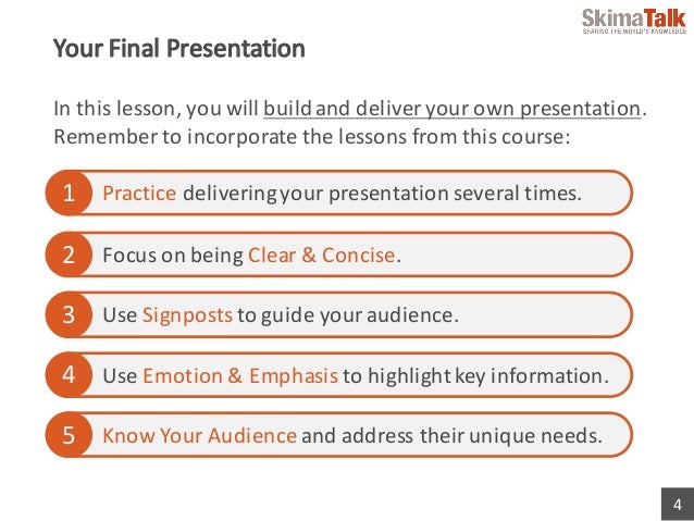 presentation course