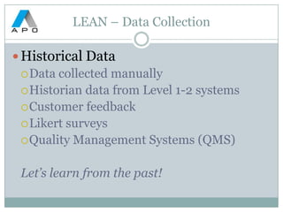 Advanced Process Optimization - Services