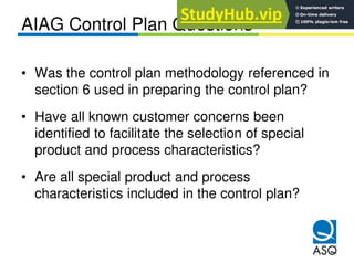 Advanced Product Quality Planning And Control Plans Based On APQP 2 Nd ...