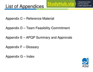 Advanced Product Quality Planning And Control Plans Based On APQP 2 Nd ...