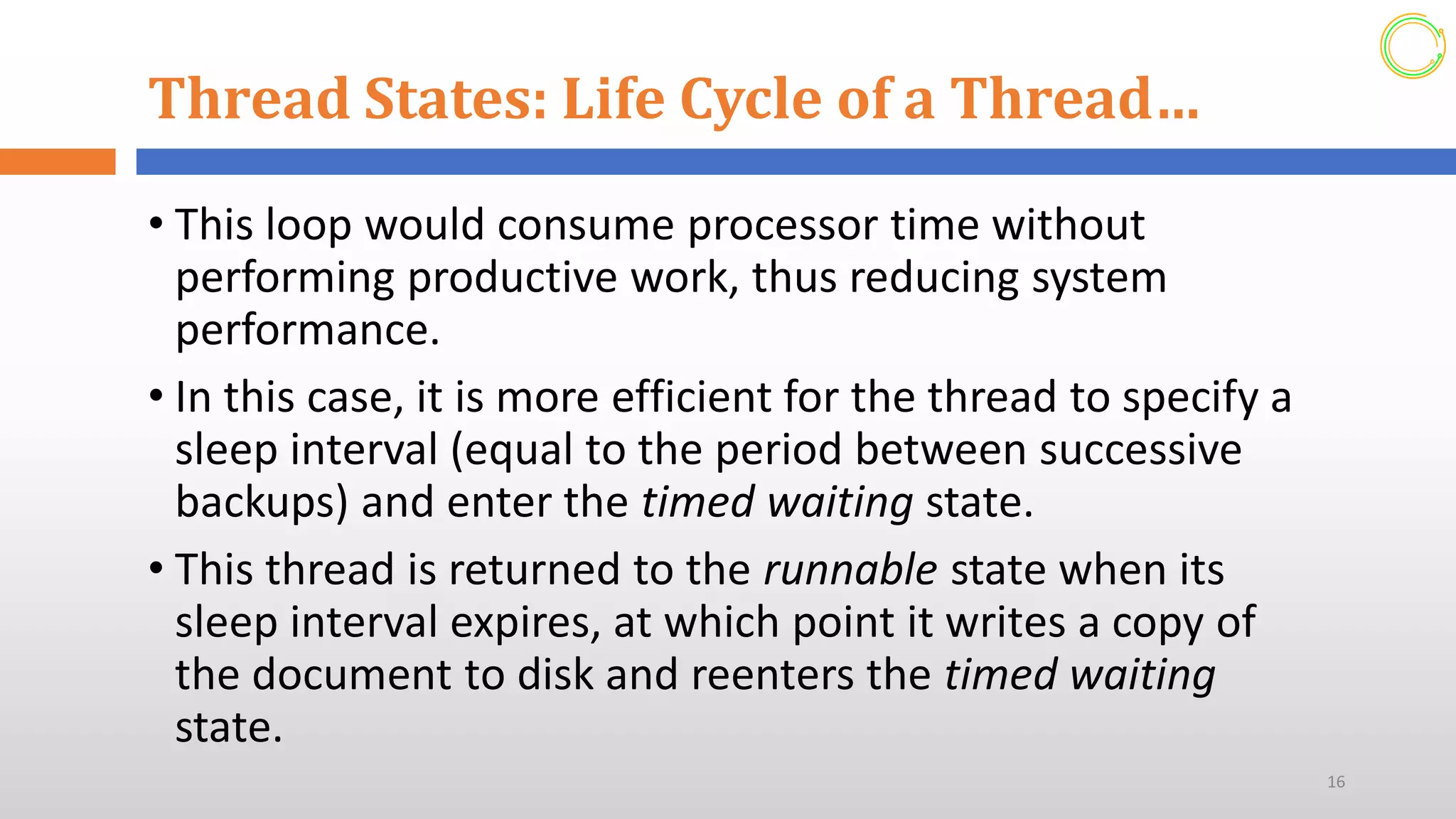 Multi Threading Concept (Advanced programming)
