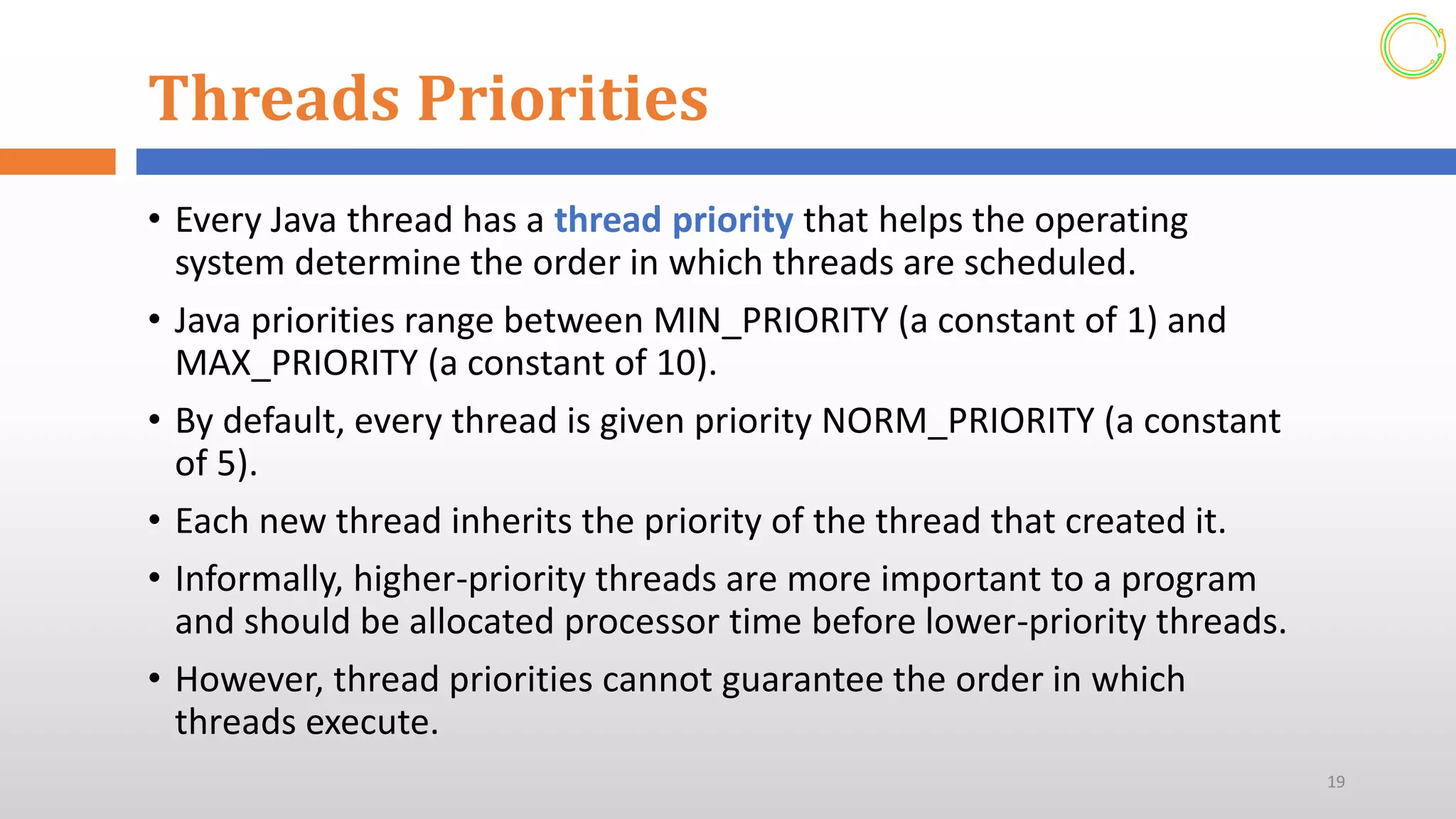 Multi Threading Concept (Advanced programming)