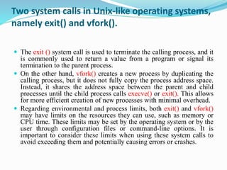 Advanced programming in unix.pptx | Operating Systems | Computer ...