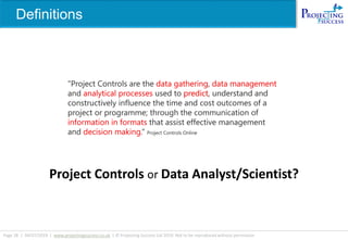 Advanced Project Data Analytics for Improved Project Delivery