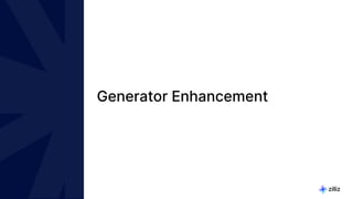 25 | © Copyright 2024 Zilliz
25
Generator Enhancement
 