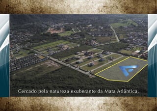 Cercado pela natureza exuberante da Mata Atlântica.
 