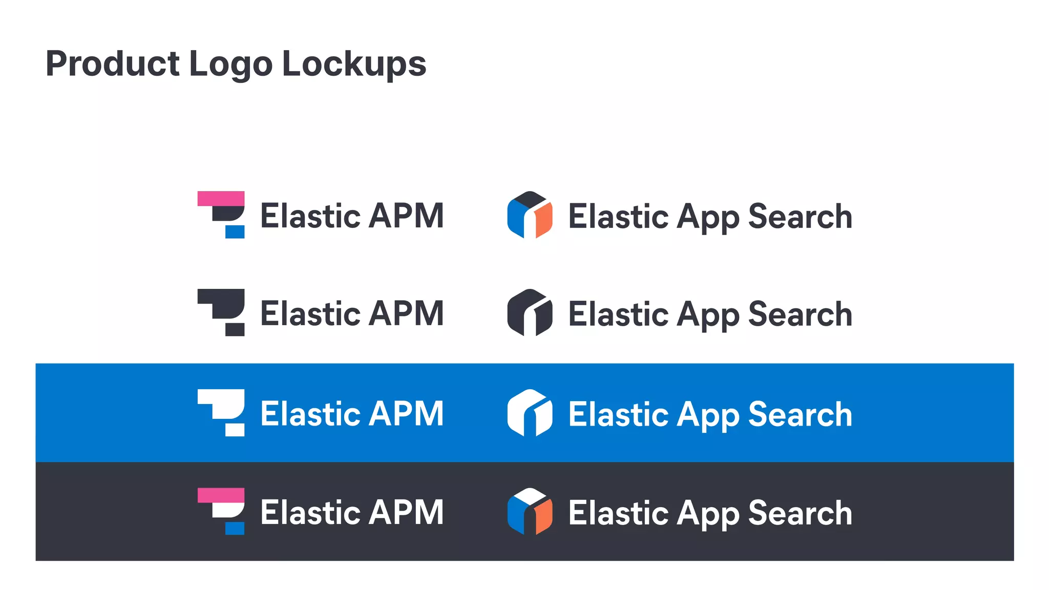 Product Logo Lockups 