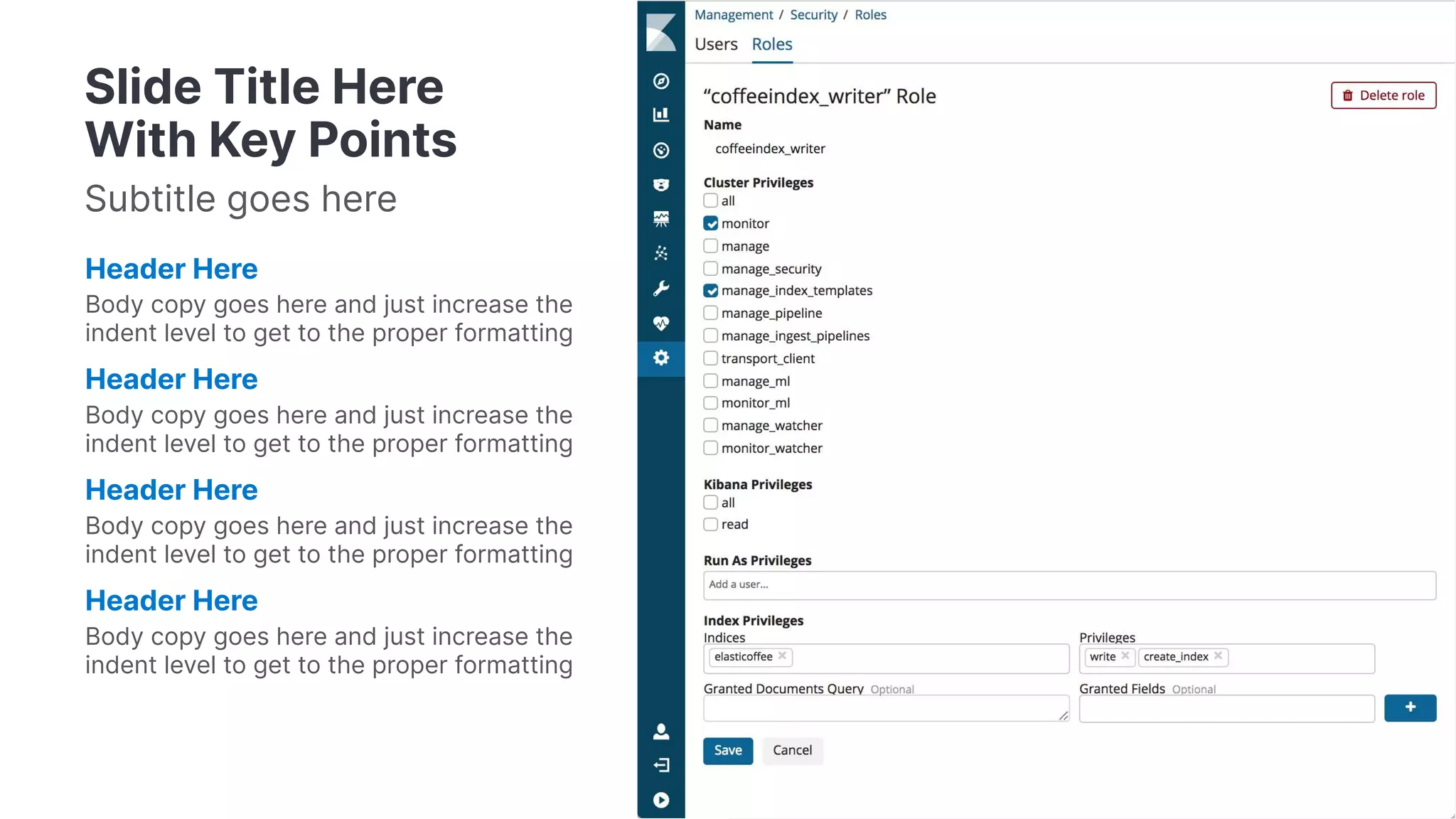 Slide Title Here With Key Points Subtitle goes here Header Here Body copy goes here and just increase the indent level to get to the proper formatting Header Here Body copy goes here and just increase the indent level to get to the proper formatting Header Here Body copy goes here and just increase the indent level to get to the proper formatting Header Here Body copy goes here and just increase the indent level to get to the proper formatting 