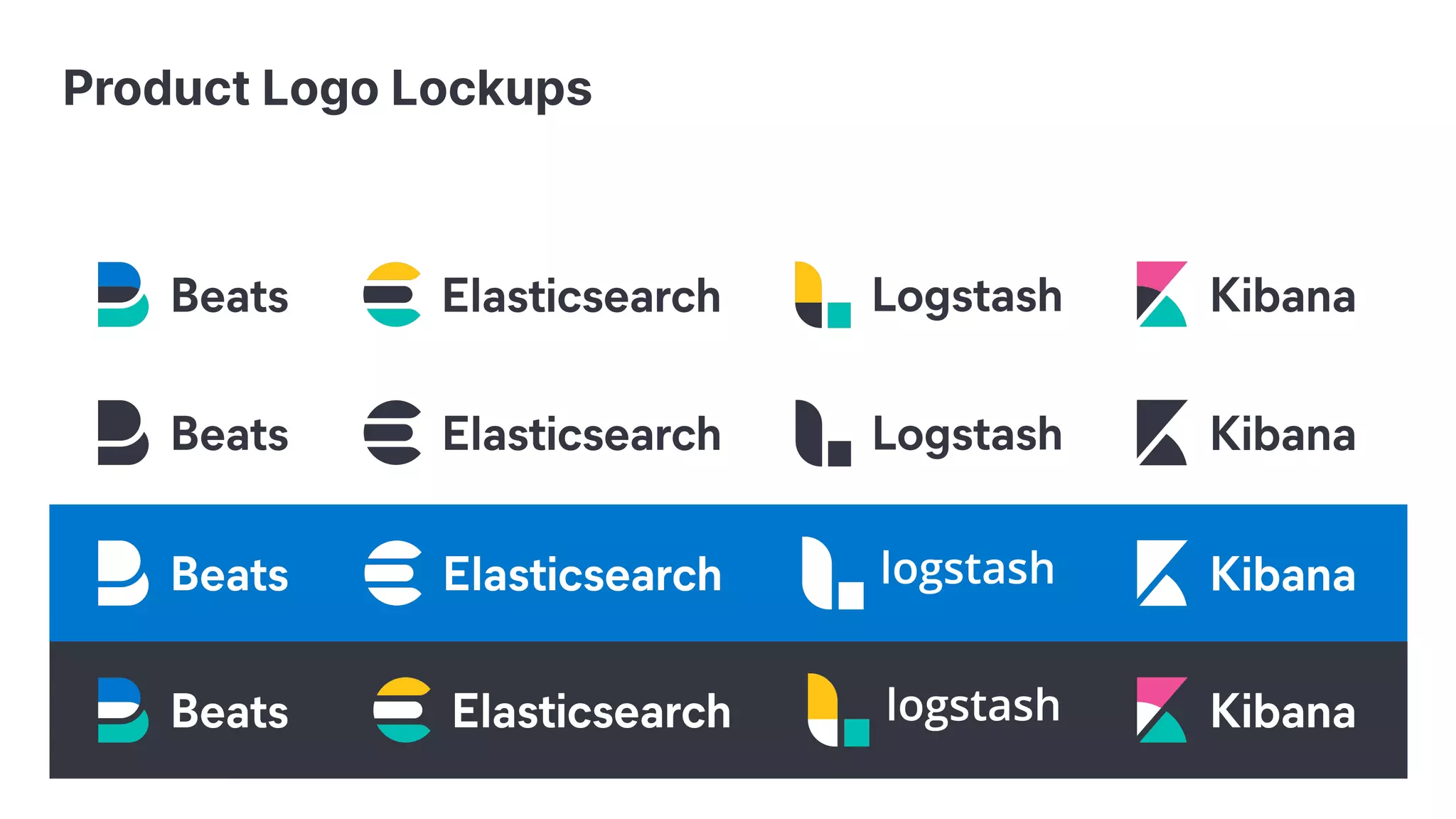 Product Logo Lockups
 