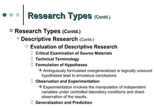 Advanced research methods | PPT