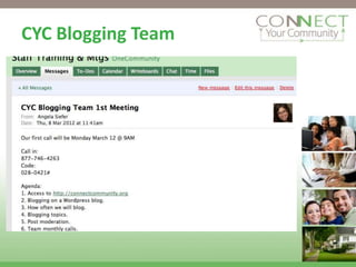 CYC Blogging Team
 