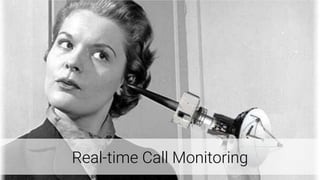 Real-time Call Monitoring
 