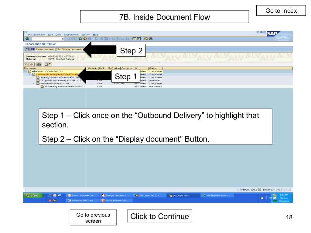 Advanced sap training