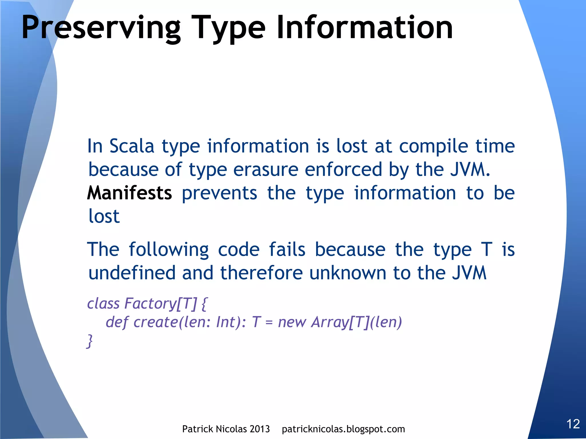 Contravariant functors
The implementation of the contravariant functor for the CoVector
type uses the projection of the higher kind Function1 to its
covariant component by accessing # the inner type CoVector of
Tensor
The map applies covariant composition, andThen of Function1
 