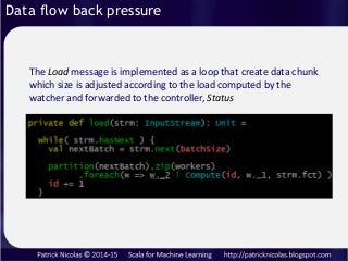 The Load message is implemented as a loop that create data chunk
which size is adjusted according to the load computed by ...