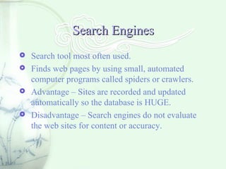 Advanced Internet Searching | PPT | Search | Internet