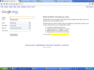 Advanced search in internet 1