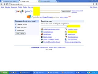 Advanced search in internet 1