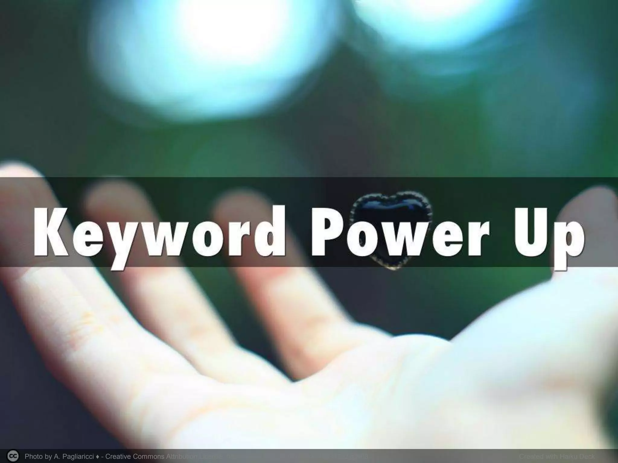 Photo by A. Pagliaricci ♦ - Creative Commons Attribution License https://www.flickr.com/photos/49333592@N08 Created with Haiku Deck
 