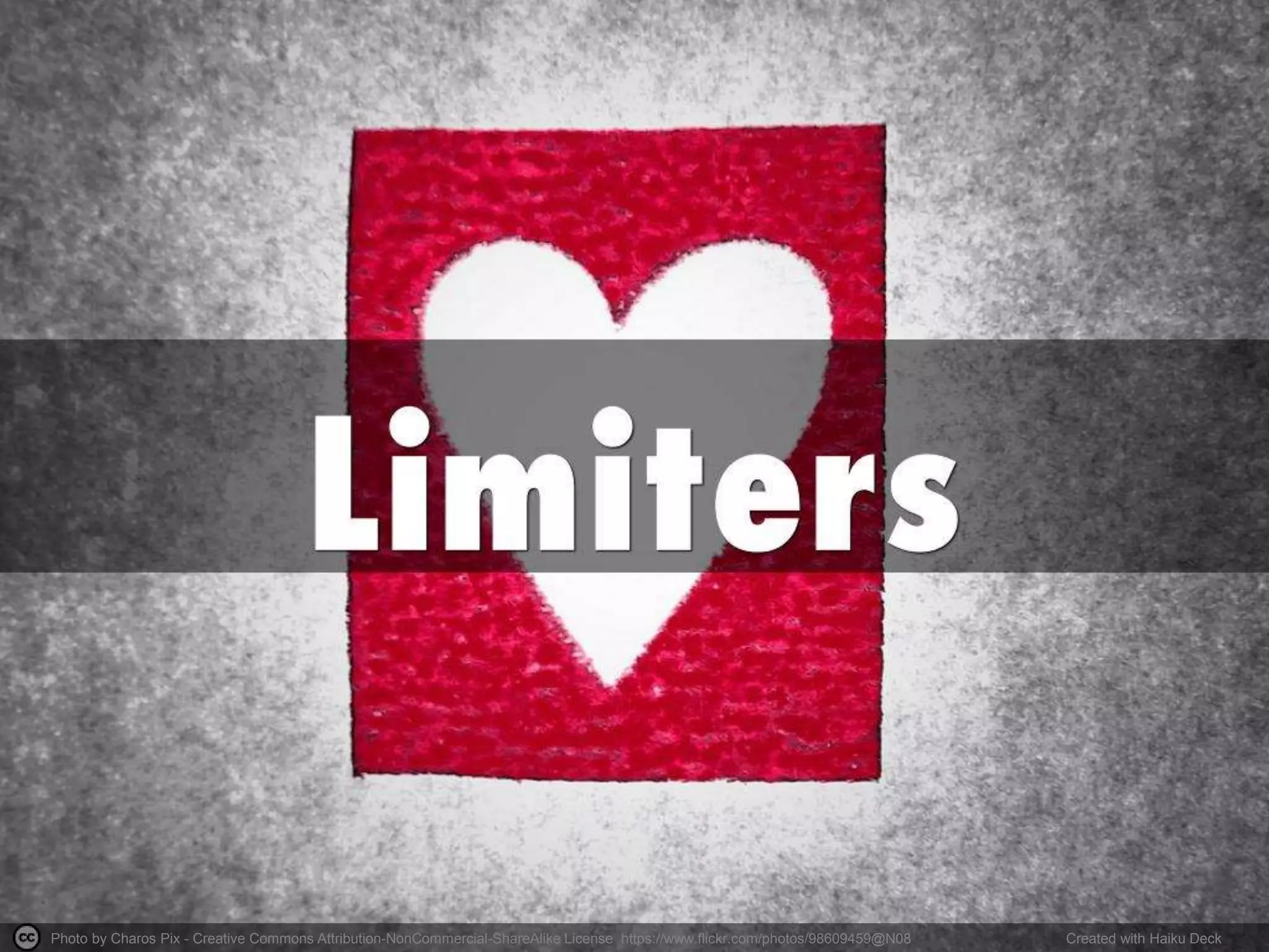 Photo by Charos Pix - Creative Commons Attribution-NonCommercial-ShareAlike License https://www.flickr.com/photos/98609459@N08 Created with Haiku Deck
 