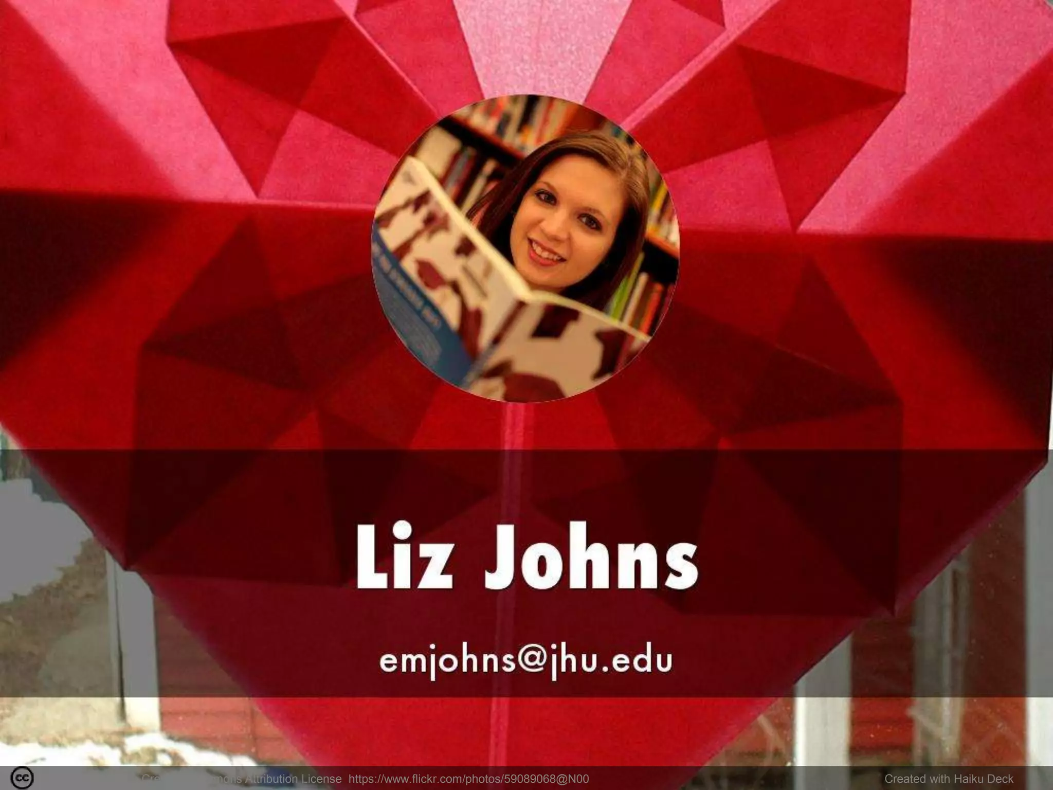 Photo by ms.Tea - Creative Commons Attribution License https://www.flickr.com/photos/59089068@N00 Created with Haiku Deck
 