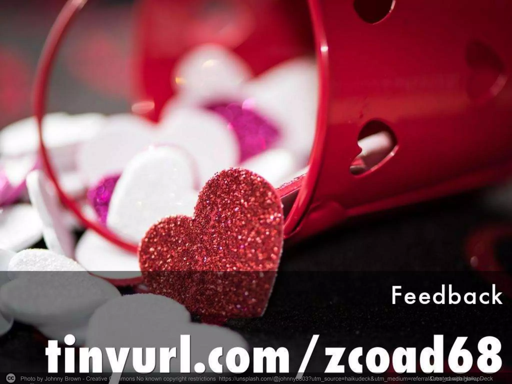 Photo by Johnny Brown - Creative Commons No known copyright restrictions https://unsplash.com/@johnnyb803?utm_source=haikudeck&utm_medium=referral&utm_campaign=api-Created with Haiku Deck
 