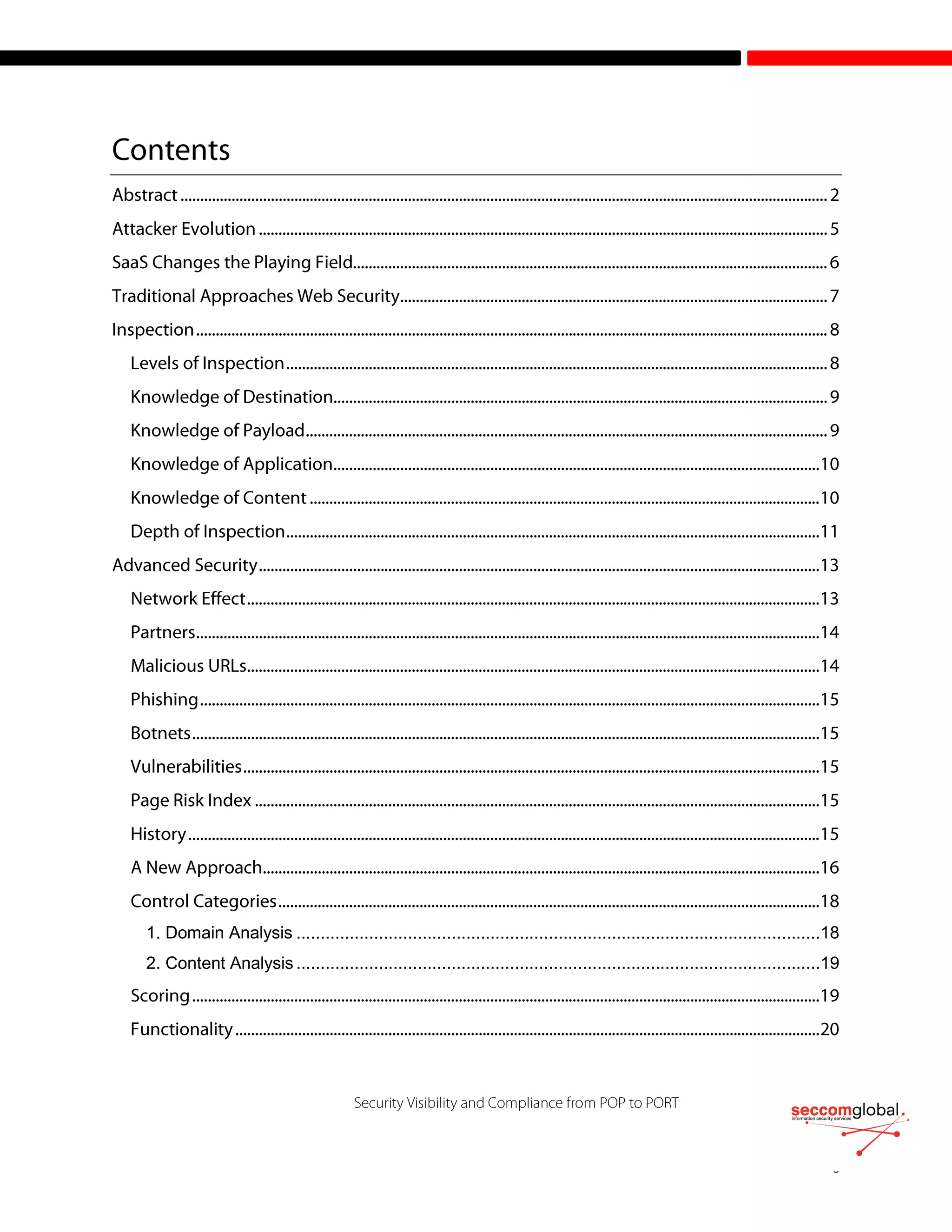 1. Domain Analysis ............................................................................................................18
2. Content Analysis ............................................................................................................19
 
