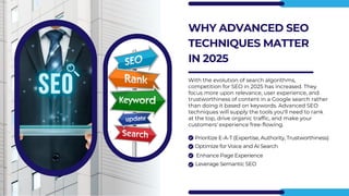 Advanced SEO Techniques for 2025 How to Stay Ahead of the Competition ...