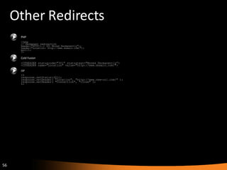 Other Redirects ,[object Object],[object Object],[object Object]