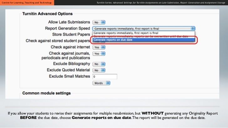 Turnitin Late Submission Hack Turnitin Late Submission Hack