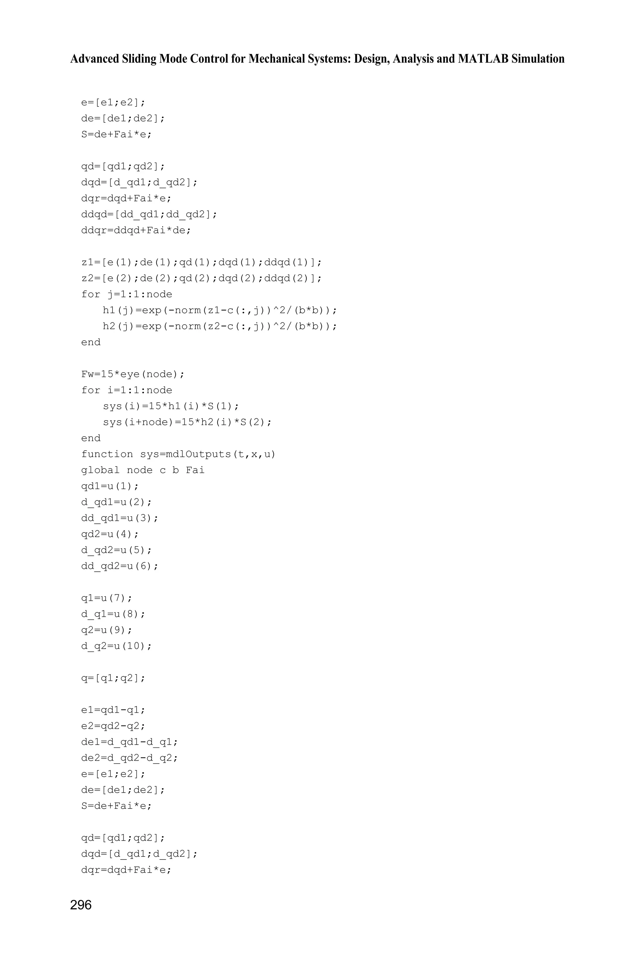 9 Fuzzy Sliding Mode Control
275
Figure 9.24 Tracking for sine position
Figure 9.25 Control input
Figure 9.26 Control switching part and its fuzzy approximation
 