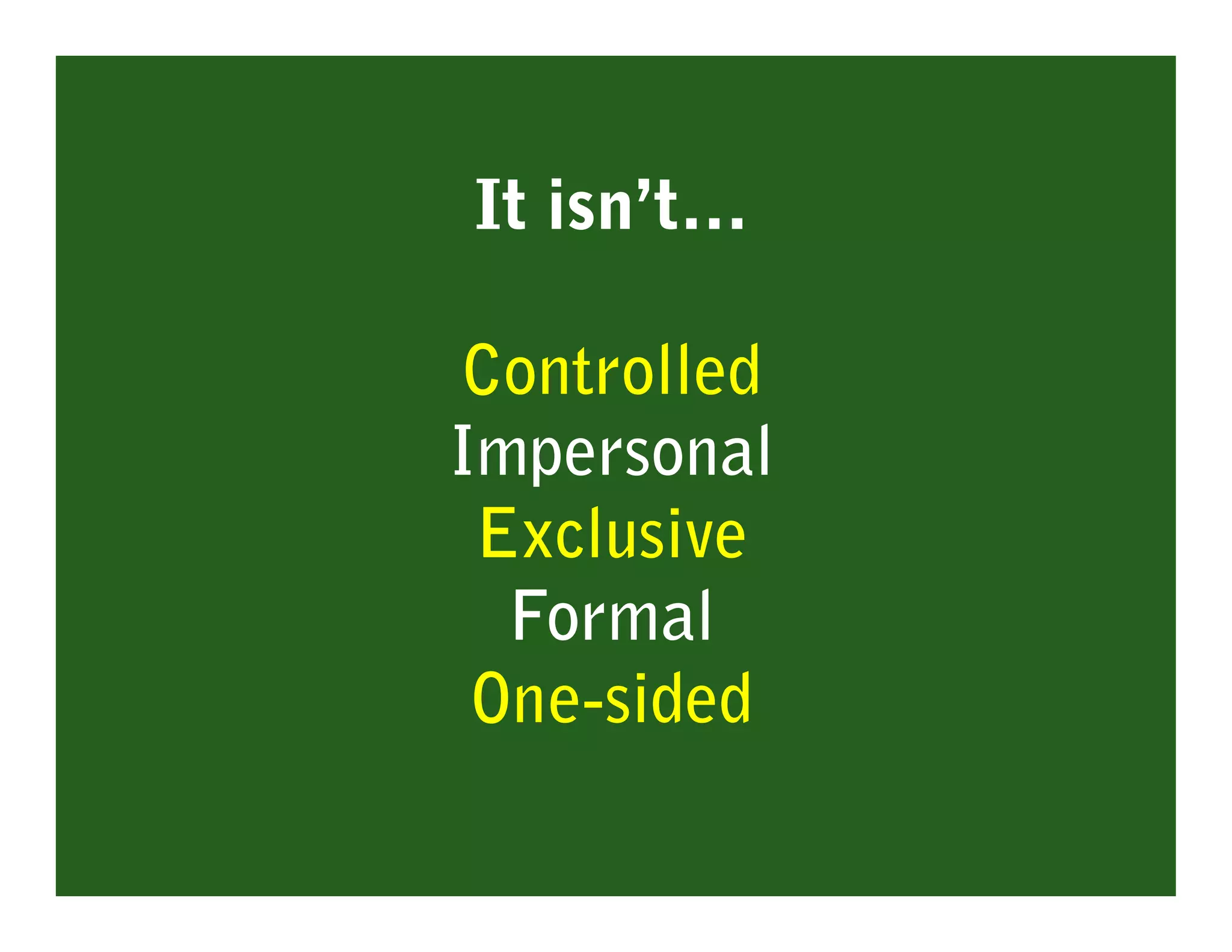 Developing a Social Media Plan