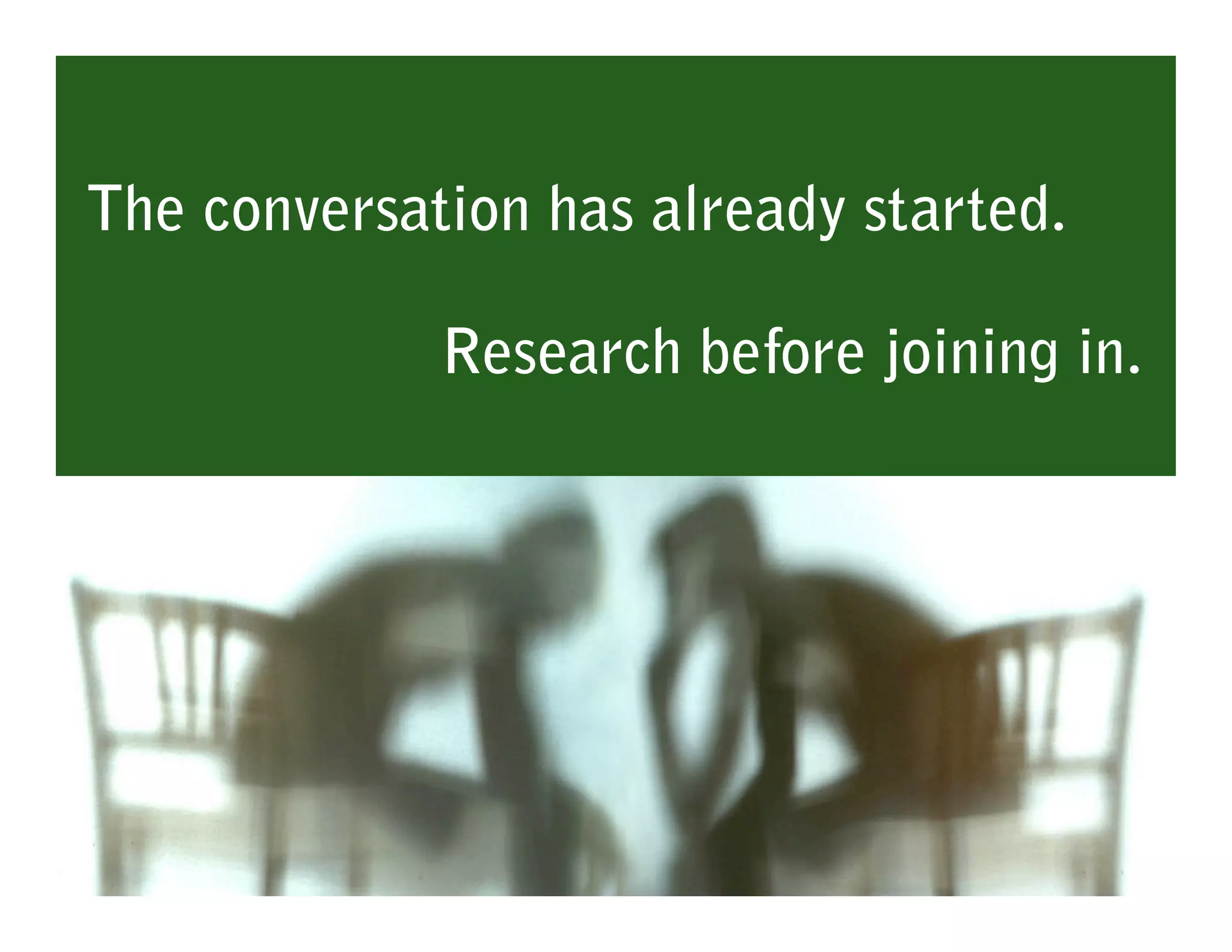 Developing a Social Media Plan