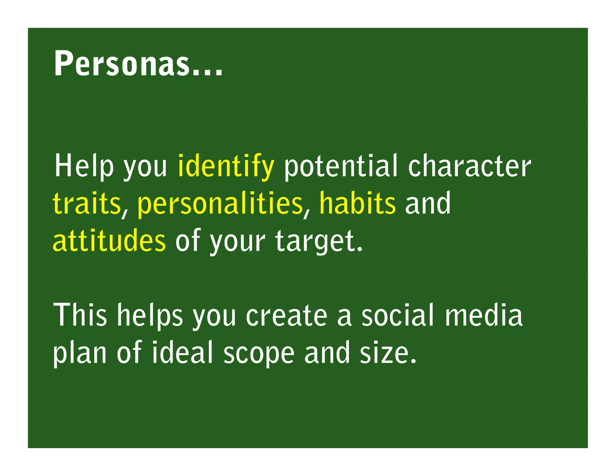 Developing a Social Media Plan