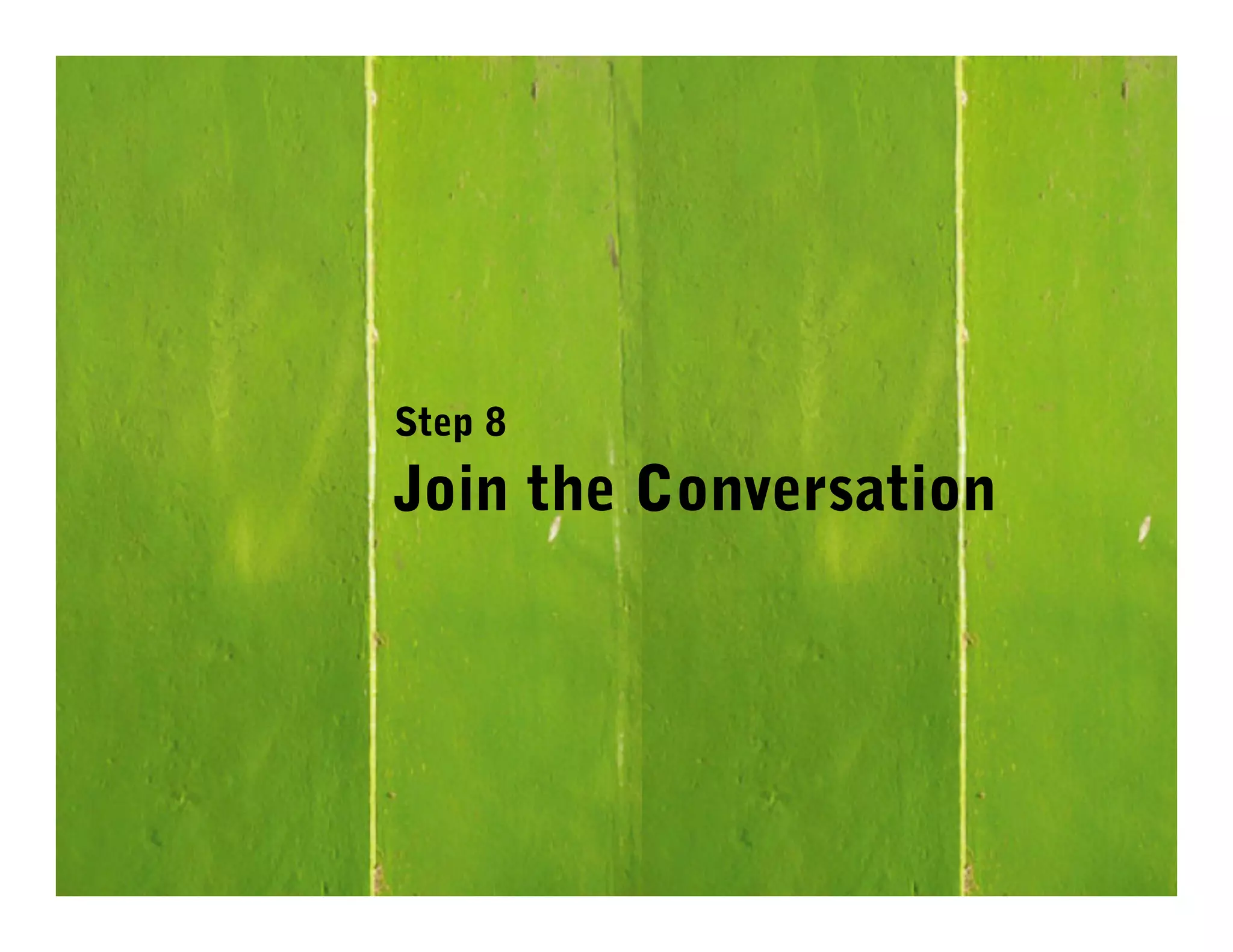 Developing a Social Media Plan