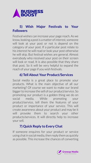 Advanced social media marketing guide