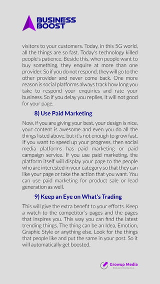 Advanced social media marketing guide