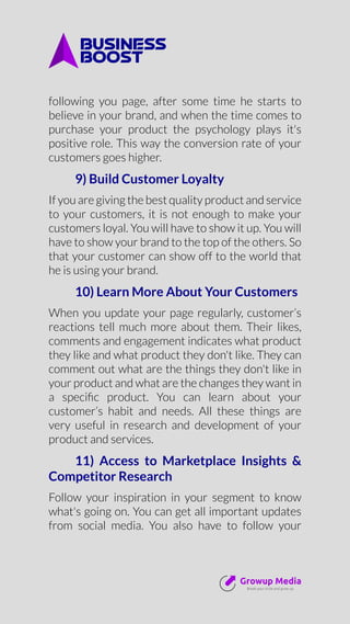 Advanced social media marketing guide