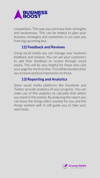 Advanced social media marketing guide