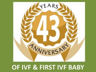 OF IVF & FIRST IVF BABY
 