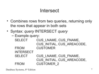 Advanced sql | PPT