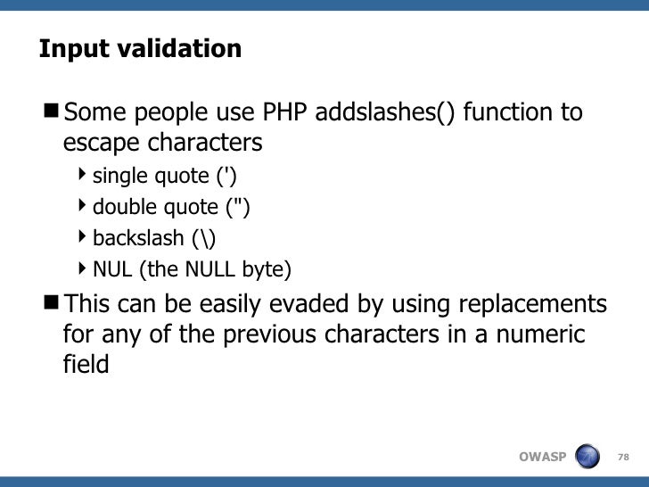 Advanced Sql Injection